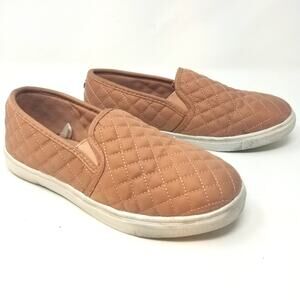 Stevies Pink Rose Gold Loafers Sneakets Comfortable Lightweight Women's Size 5